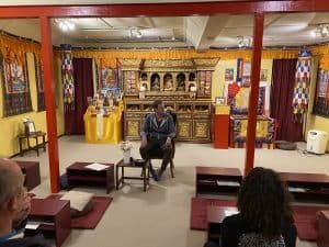 mindfulness training with chris dumler at the nelson buddhist centre